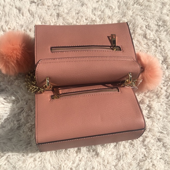 Aldo crossbody bag with pom pom! - Picture 3 of 6